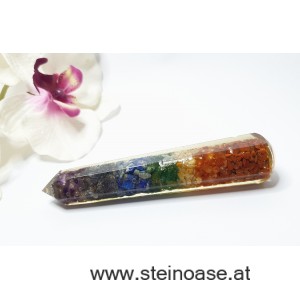 Orgonit Massage-Stab: Chakra & Kupferspirale
